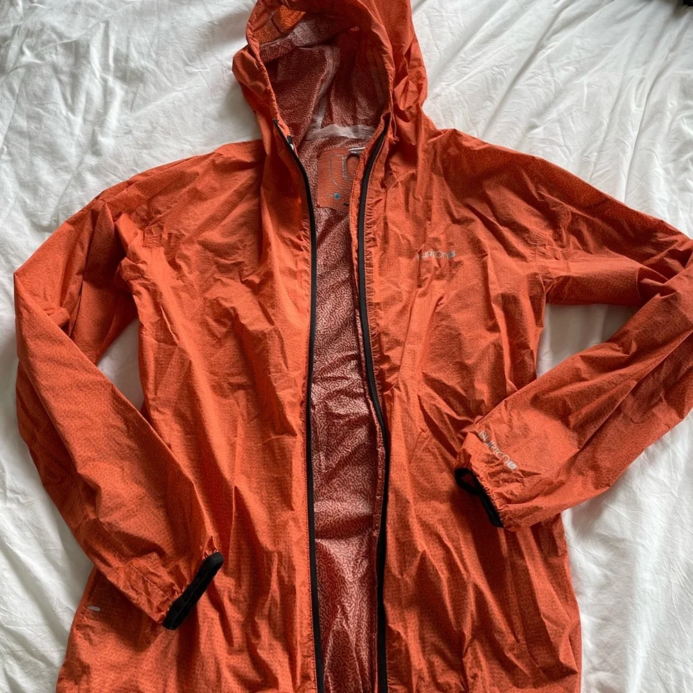 Burton Vibrant Orange Windbreaker - Picture 1 of 5